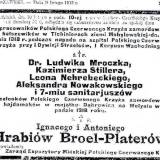 Nekrolog z "Kuriera Warszawskiego" z 09.02.1919 r.