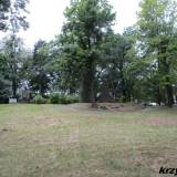 Część niemiecka cmentarza wojskowego - zatarte kwatery pozbawione krzyży.