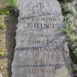 Błędny napis - powinno być ułan Eugeniusz FRYNDT, poległ 04.09.1920.